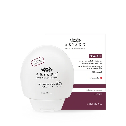 crème mains Plum Pie 58 ml, parfum prune, biscuit gourmand, hydratante, mains