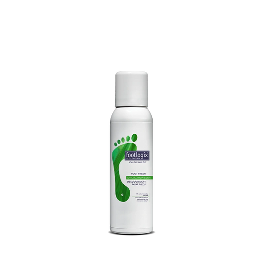 Déodorant pour pieds, Footlogix F9, huile de théier, menthol, mauvaises odeurs