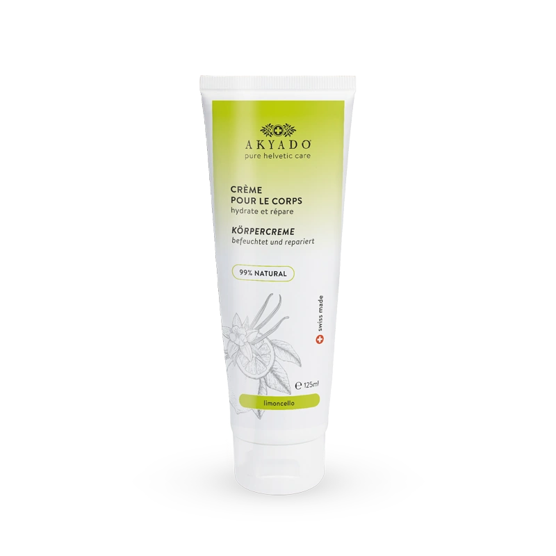 crème corps Limoncello, nourrissante, apaisante, peau douce, texture fondante