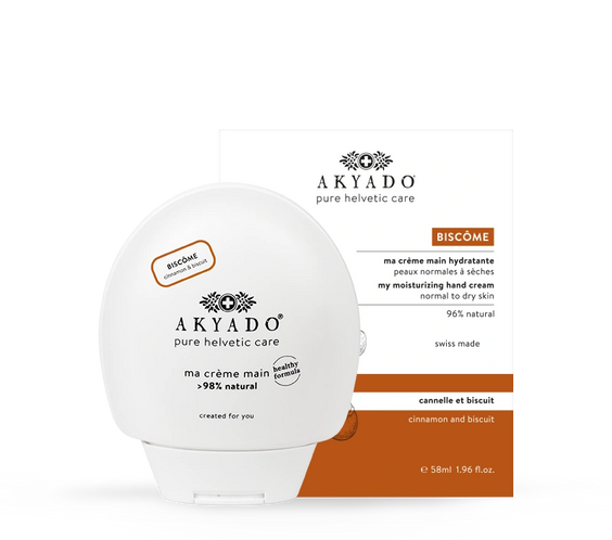 crème mains Biscôme 58 ml, pain d’épices, hydratante, apaisante, peaux sèches