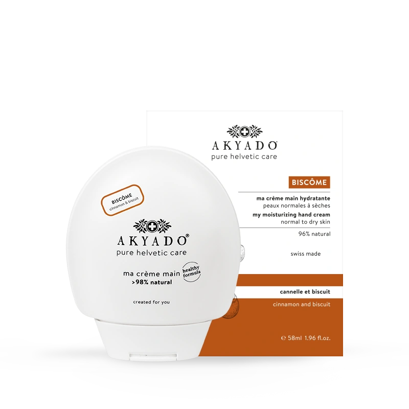 crème mains Biscôme 58 ml, pain d’épices, hydratante, apaisante, peaux sèches