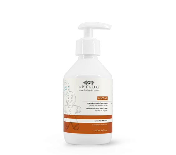 crème mains Biscôme 250 ml, pain d’épices, hydratante, apaisante, peaux sèches