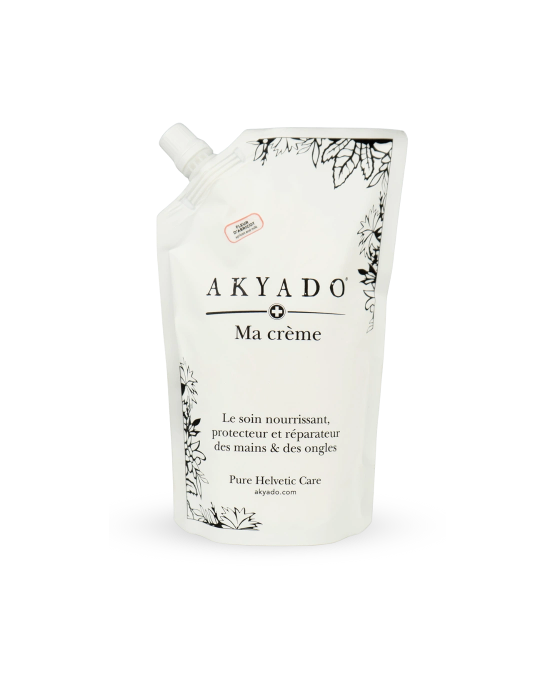 crème mains Fleur d’Abricot duo pack, hydratante, naturelle, fabriquée en Suisse, sans parabènes