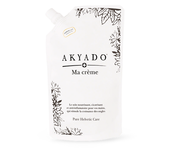 crème mains Fleur de Lait 500ml, parfum sucré, floral, hydratante, mains douces