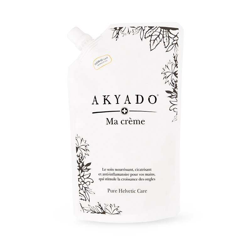 crème mains Fleur de Lait 500ml, parfum sucré, floral, hydratante, mains douces