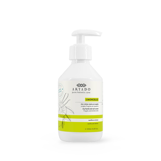 crème mains Limoncello 250ml, citron givré, vanille, hydratante, mains douces