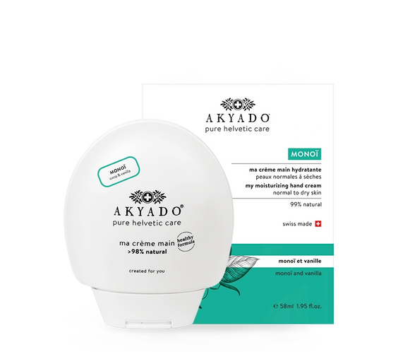 crème mains Monoï 58ml, vanille de tiaré, hydratante, nourrissante, mains douces