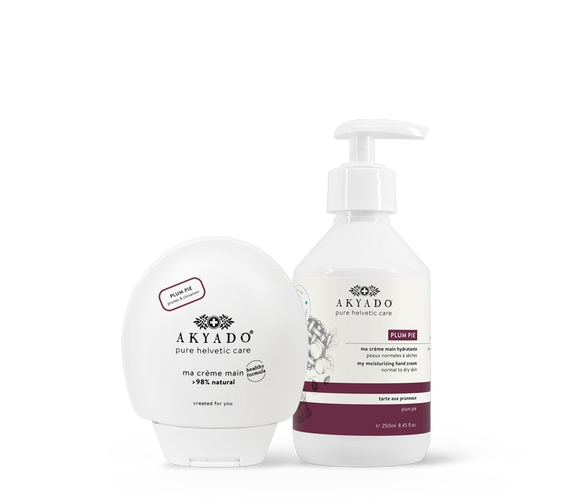 crème mains Plum Pie duo pack, parfum prune, biscuit gourmand, hydratante, mains