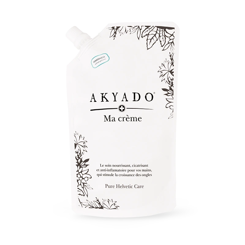 crème mains Tenderness 500 ml, hypoallergénique, sans parfum, thé vert, protéines de blé, peaux sensibles