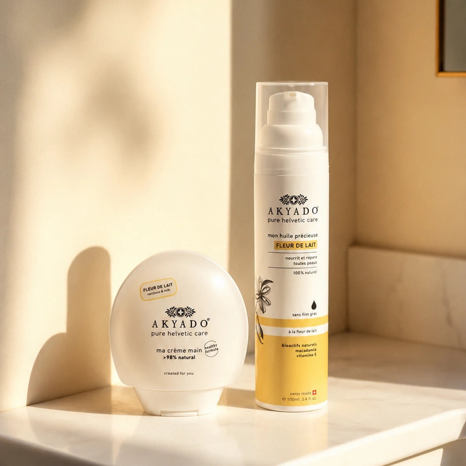 Duo pack : Fleur de lait (Huile + crème 58ml)