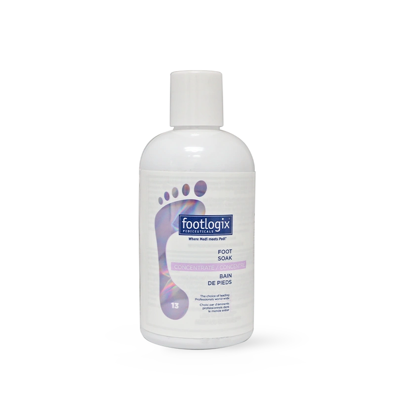 concentré bain de pieds Footlogix F13, pH équilibré, peau sèche, hydratation