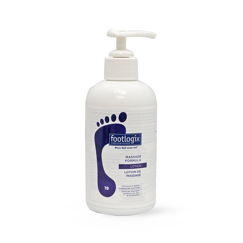 lotion de massage Footlogix F19, urée, huile de tournesol, peau douce, pieds