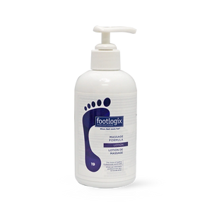 lotion de massage Footlogix F19, urée, huile de tournesol, peau douce, pieds