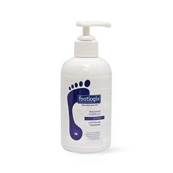 lotion de massage Footlogix F19, urée, huile de tournesol, peau douce, pieds