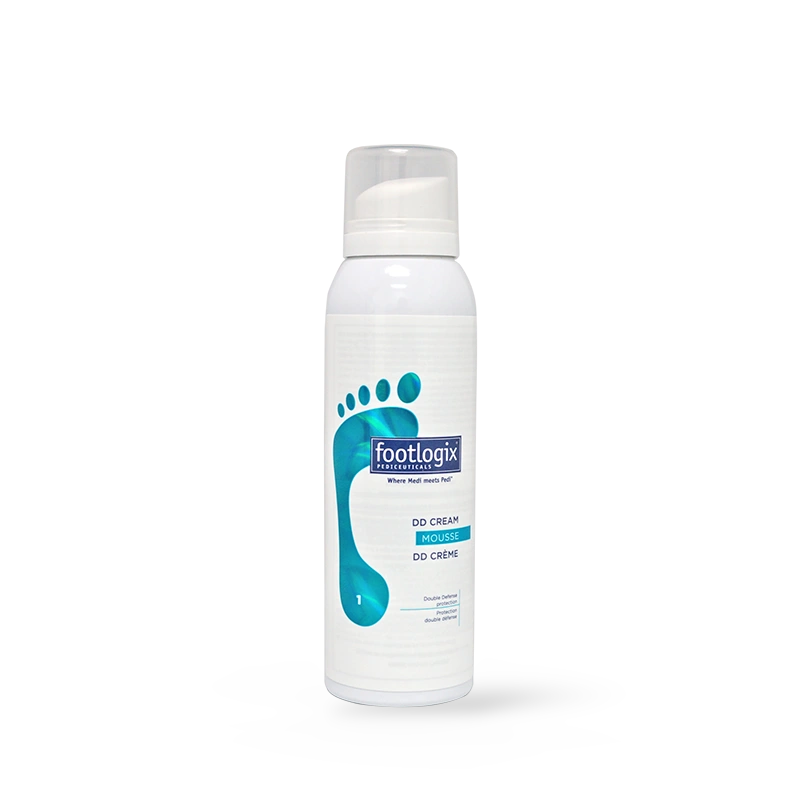 Footlogix F1 DD Creme-Schaum, Urea, Feuchtigkeit, weiche Füße, Schutz