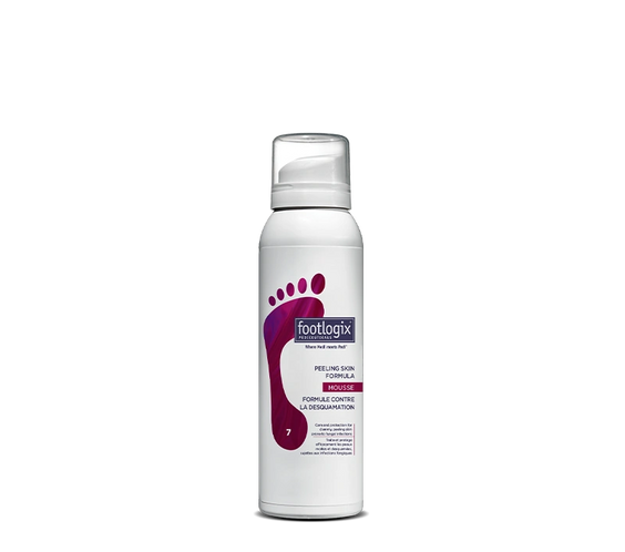 mousse Footlogix F7, peau qui pèle, antifongique, Clotrimazole, pied d’athlète