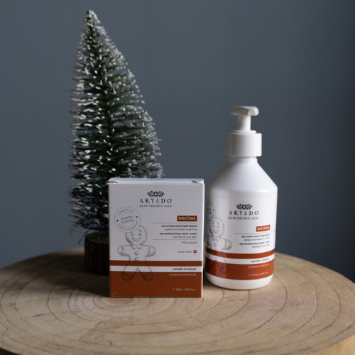 Edition Noël de crème à main Biscôme en duo