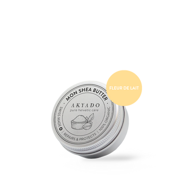 beurre de karité Shea Butter Fleur de Lait, huile de jojoba, hydratant, réparateur, zones sèches